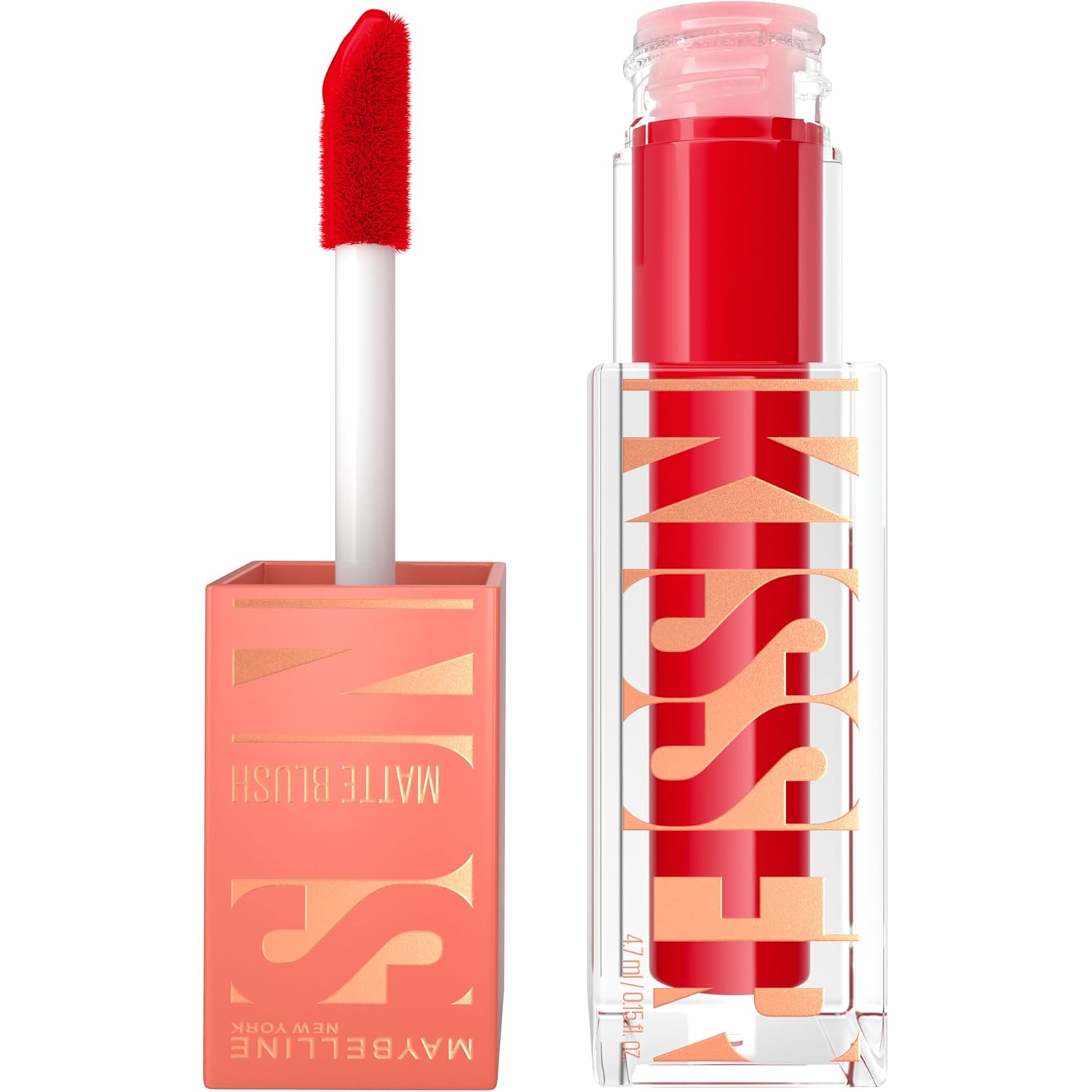 Maybelline New York Sunkisser Hazy Matte Likit Allık - 36 Spicy Red