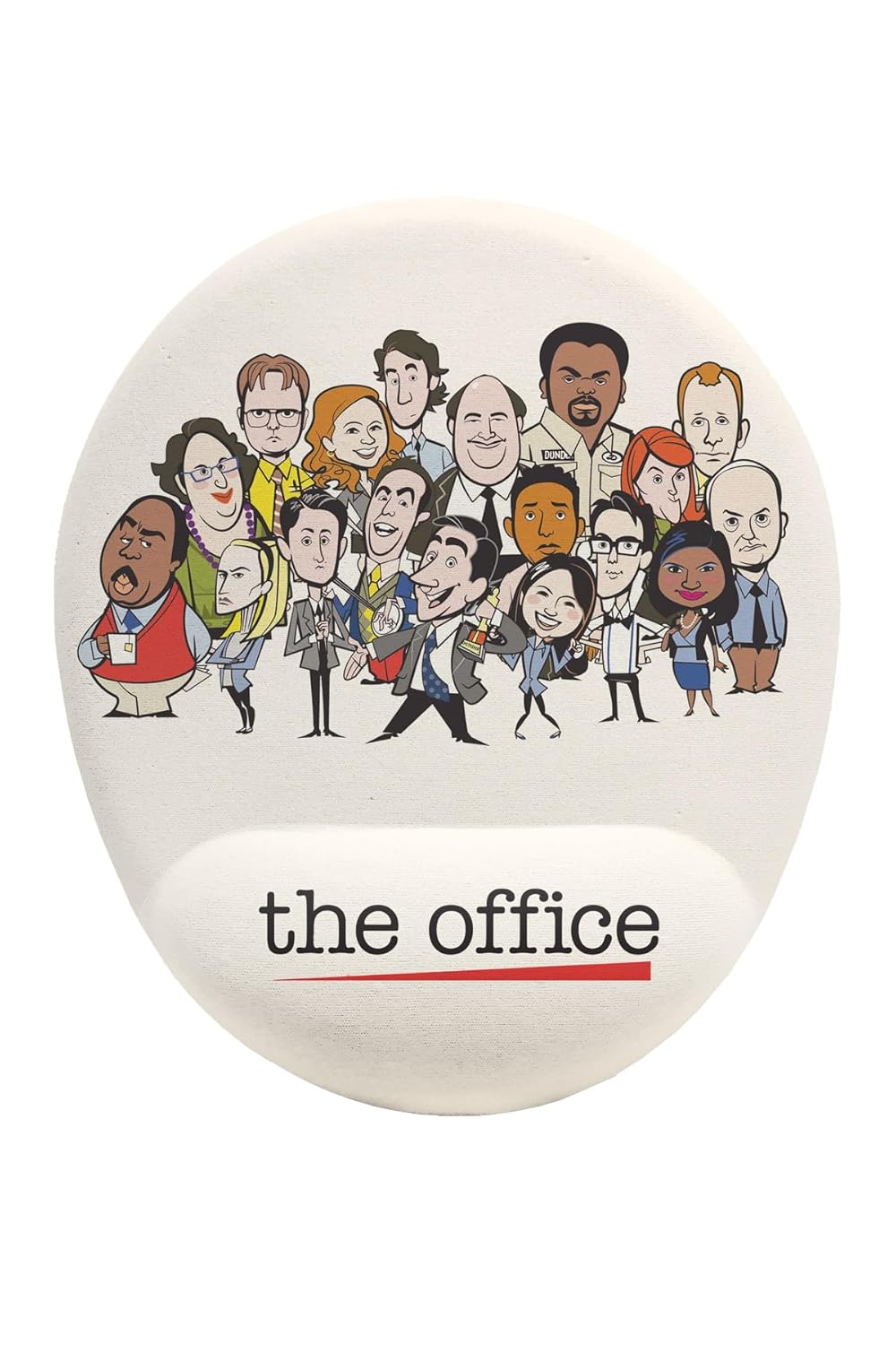 The Office Bilek Destekli Mouse Pad
