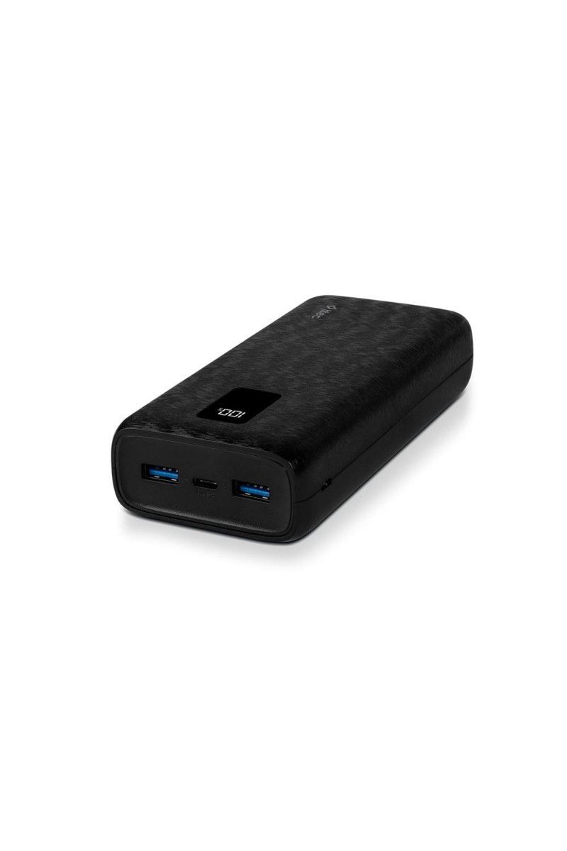 Ttec PowerSlim Trio LCD 20.000mAh PD 22,5W Dahili Kablolu Taşınabilir Şarj Aleti/Powerbank