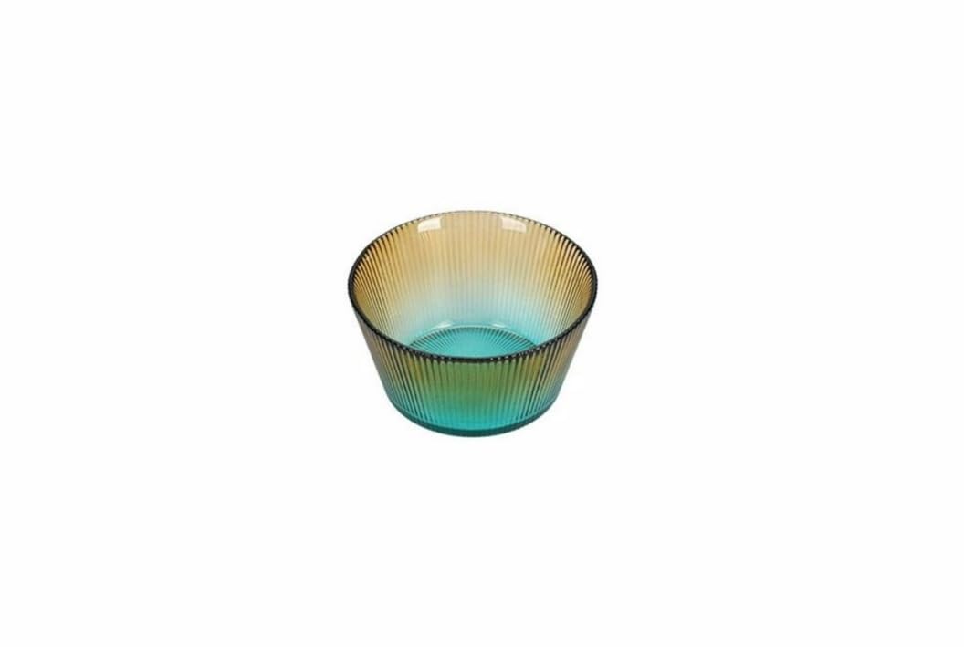Porland Tirius Amber-Turkuaz Kase 11 cm