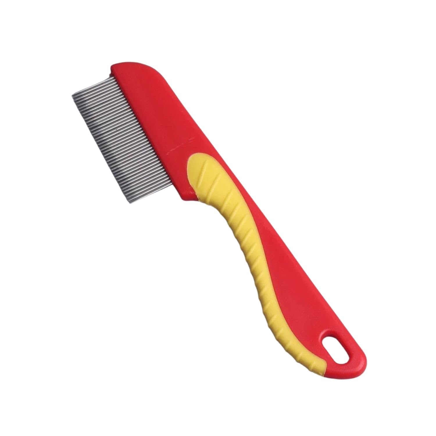 NEYSTORE Sert Plastik Tutma Saplı, Kısa Metal Dişli Bit Tarağı