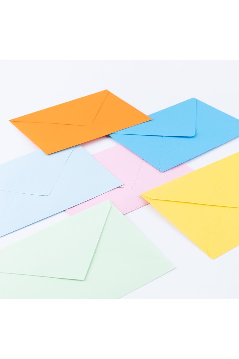 Bimotif 6 adet, karışık renkli standart zarf seti, 13x18 cm