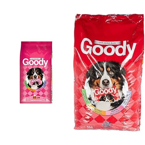 Goody Kuzulu ve Pirinçli Köpek Maması 15 KG ve Goody High Energy Yetişkin Köpek Maması 15 KG