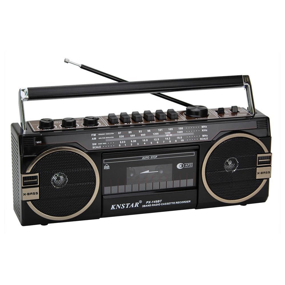 Apera KNSTAR PX-149BT Müzik Seti Kasetçalar FM Radyo USB MP3 Player Bluetooth Hoparlör