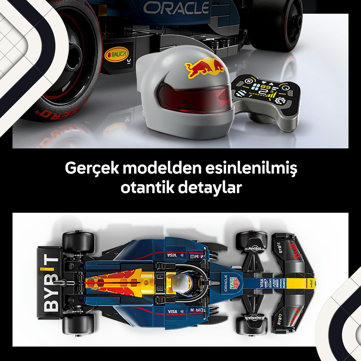 LEGO Speed Champions Oracle Red Bull Racing RB20 F1 Yarış Arabası 77243