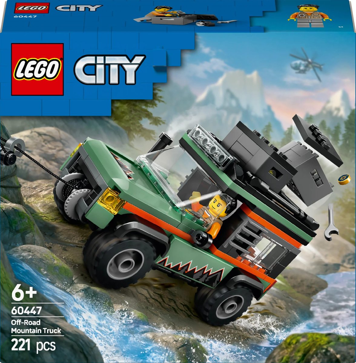 LEGO City 4x4 Arazi Dağ Arabası 60447