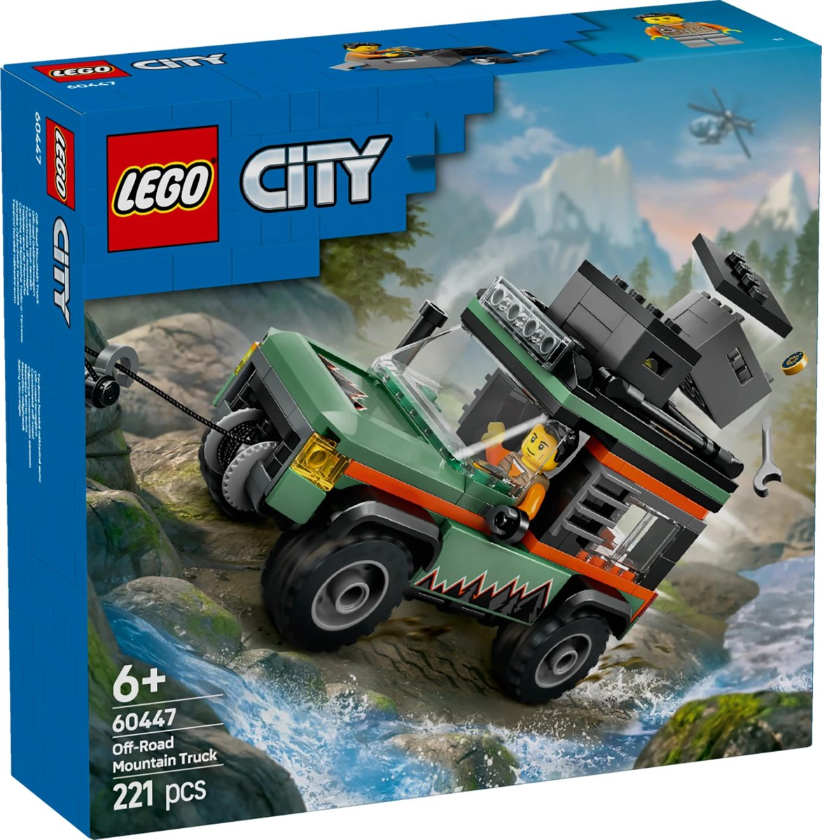LEGO City 4x4 Arazi Dağ Arabası 60447