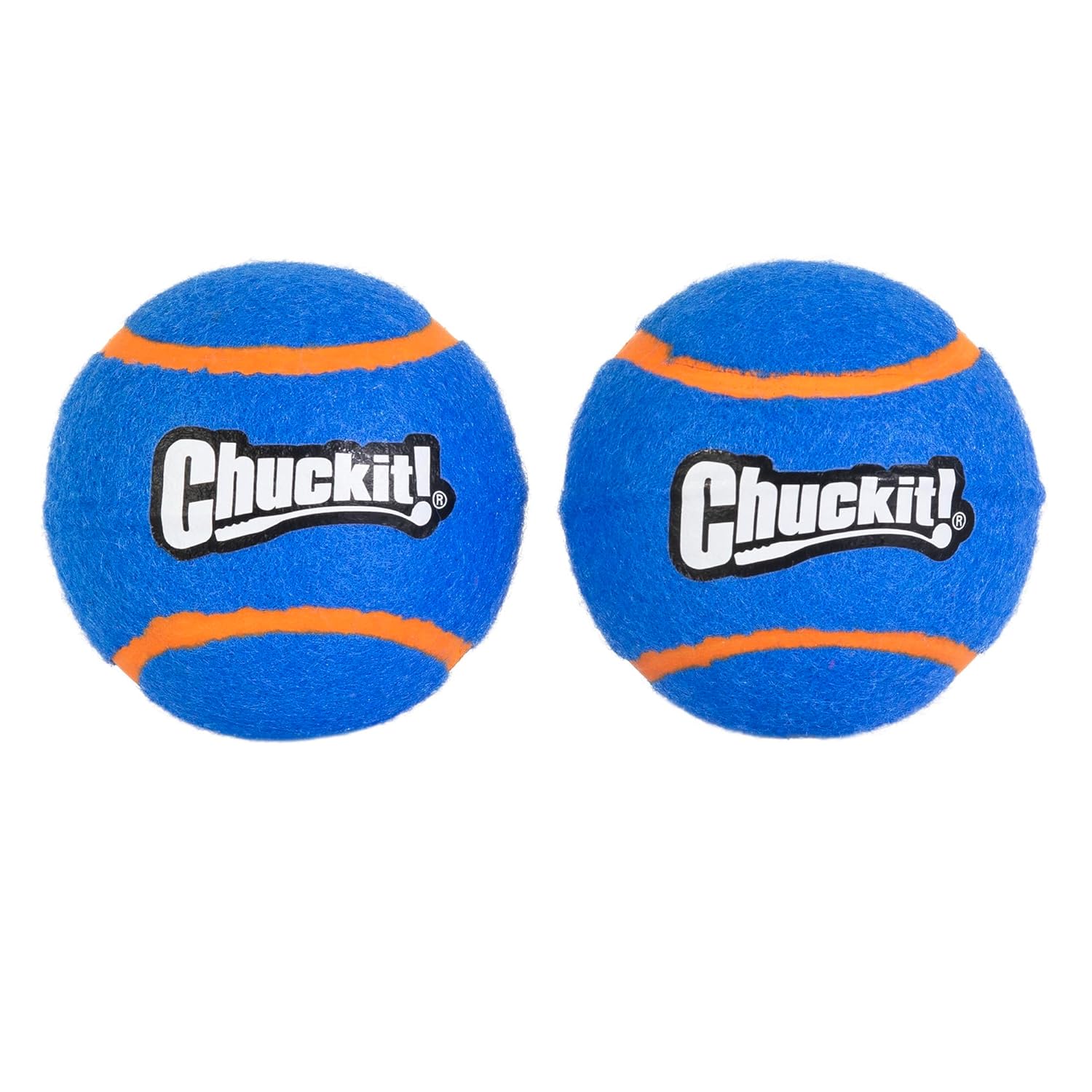 ChuckIt! Squeaker Tenis Topu Köpek Oyuncağı, Büyük (3 İnç Çap) 2'li Paket