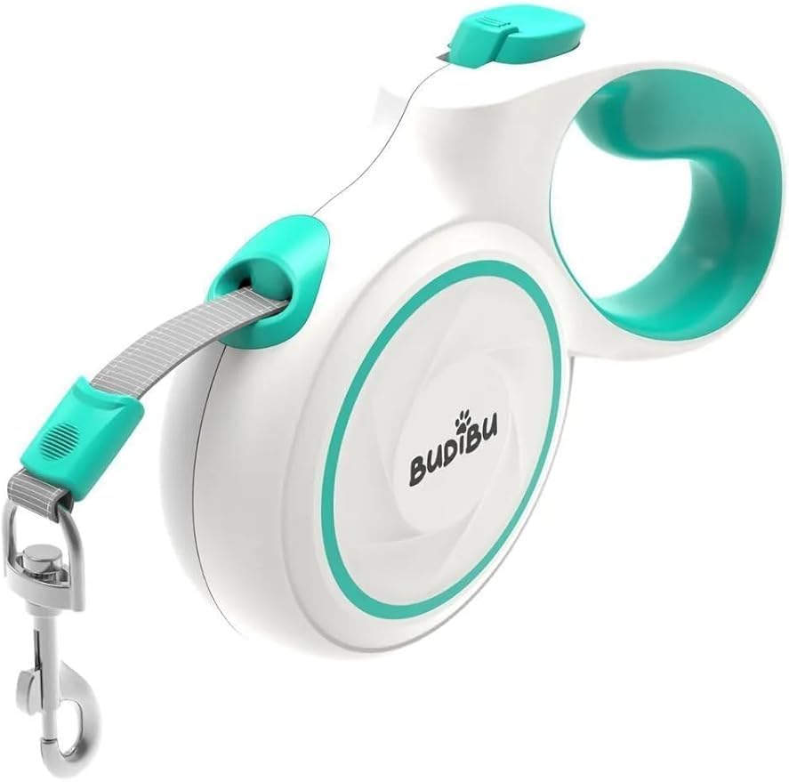 Budibu Makaralı Otomatik 5 Metre Geri Çekilebilen Kedi Köpek Gezdirme Tasması XS/S/M