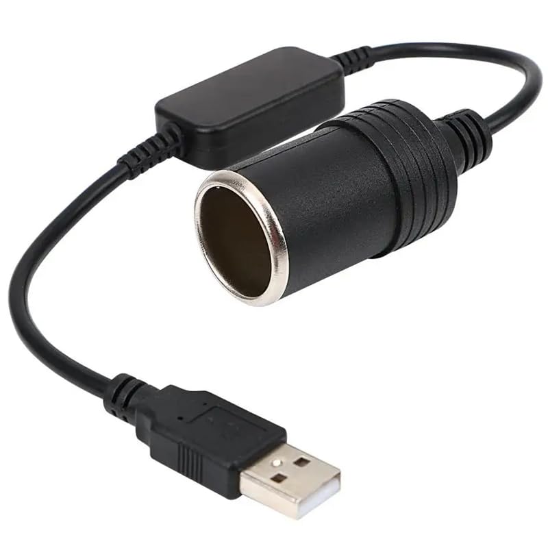 Monte Lua USB 2.0 Siyah 5 Volt 2 Amper To 12 Volt 800mAh Araç Çakmaklığına Çevirici