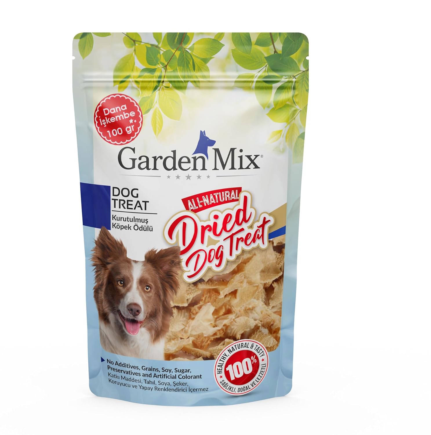 Garden Mix Kurutulmuş Dana Işkembe 100 Gr