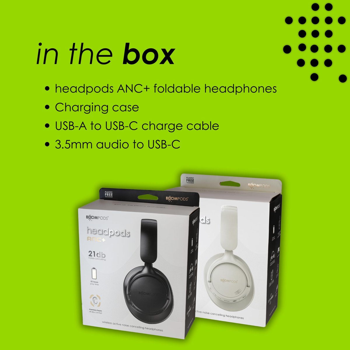Boompods Headpods ANC + Kum