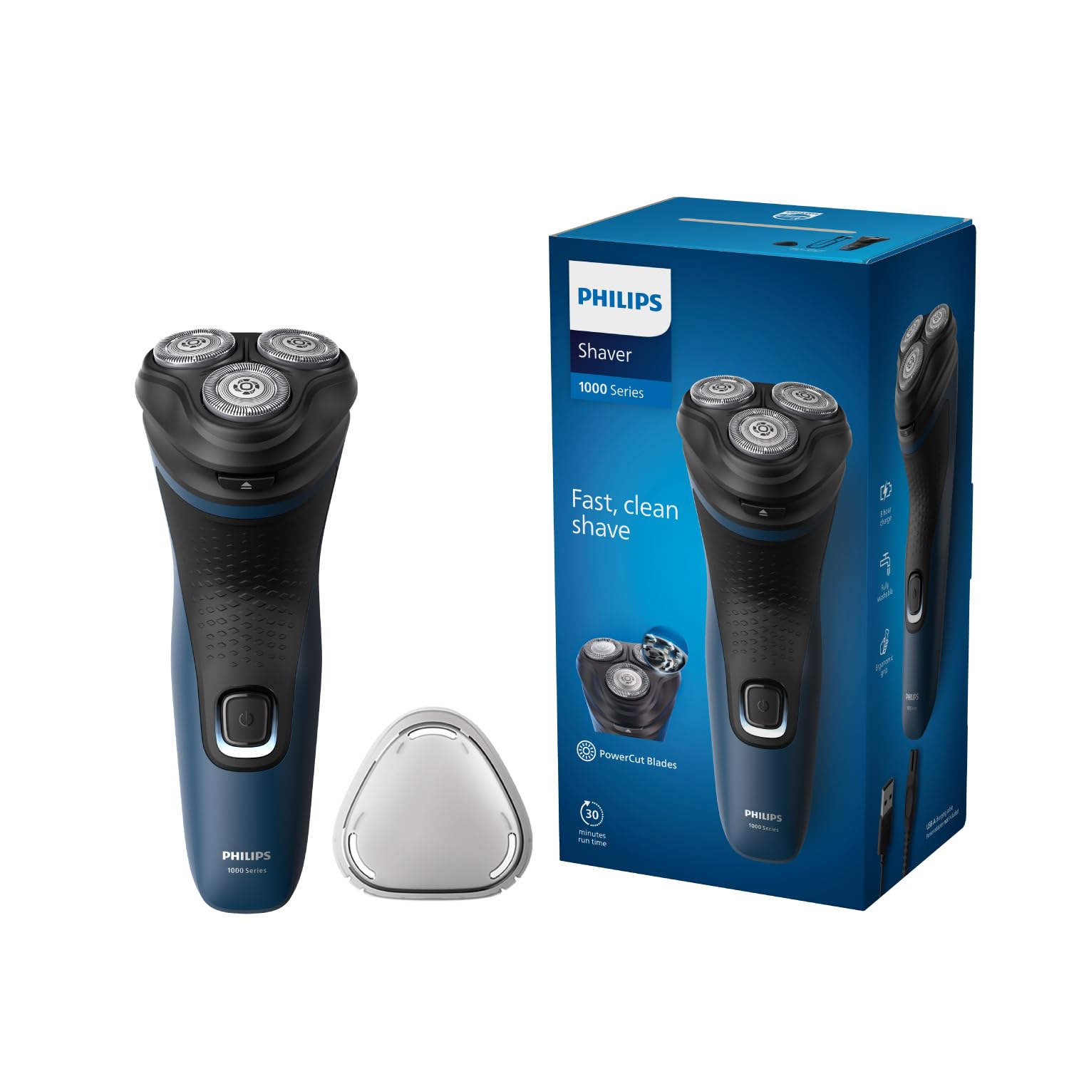 Philips Elektrikli Üç Başlı Kuru Tıraş Makinesi - 3D Hareketli Başlıklar, S1134/00