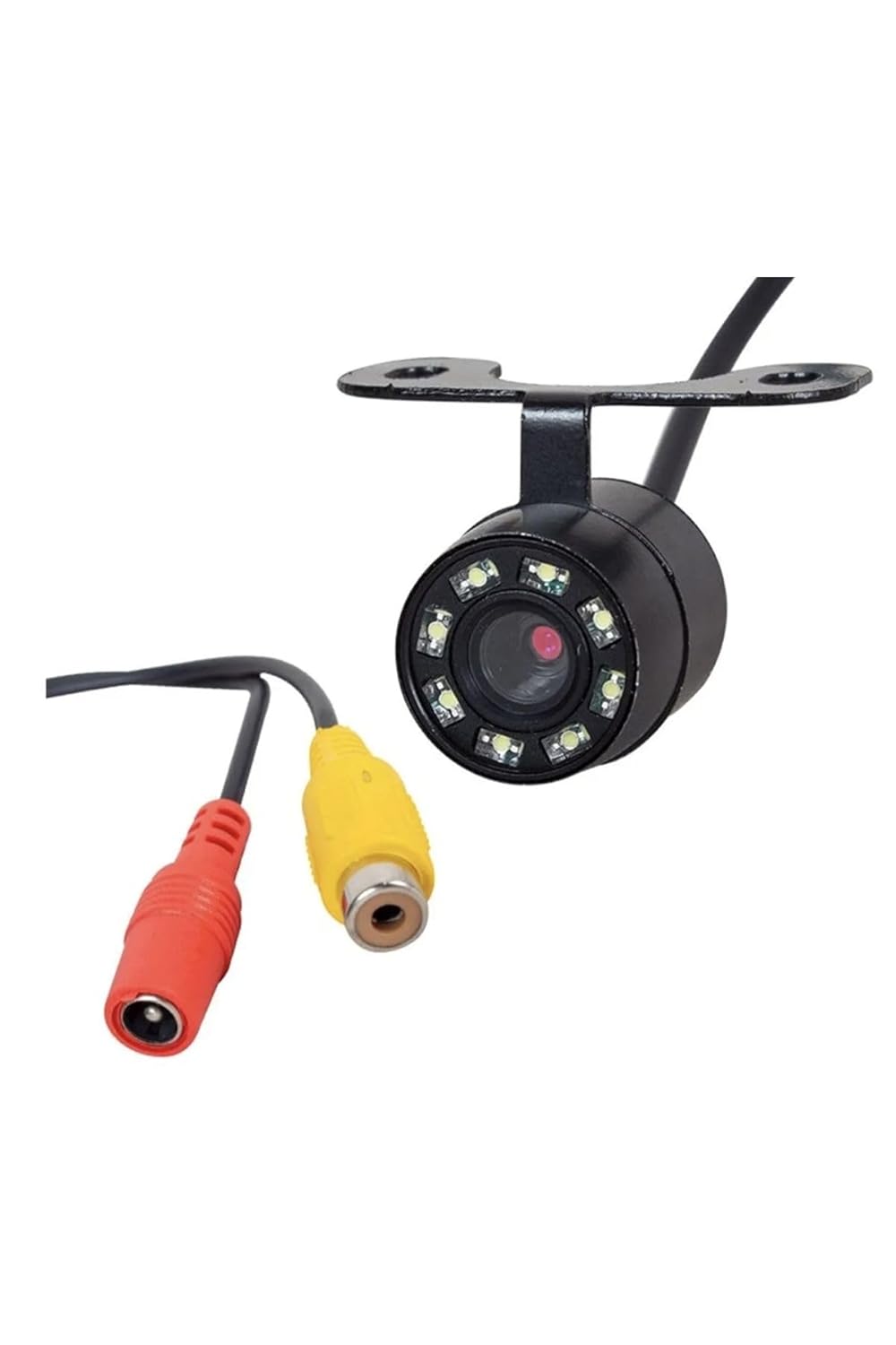 NKT GROUP (7870) Araba Geri Görüş Kamerası 8 Ir Ledli Gece Görüşlü Çift Aparatlı Mesafe Çizgili ile uyumlu