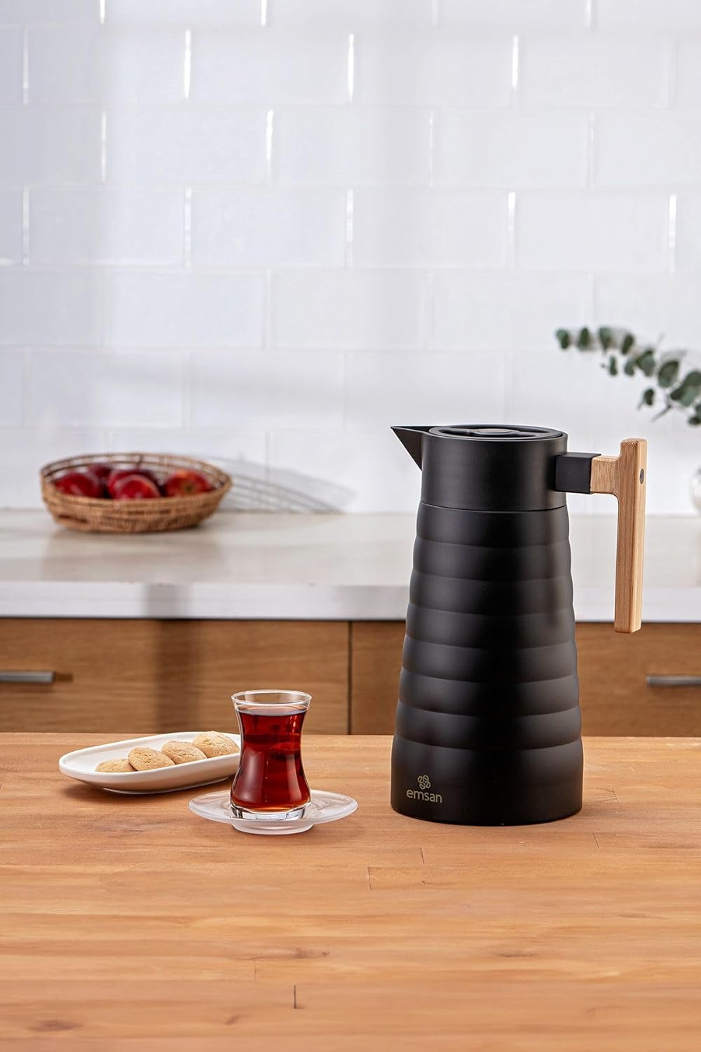 Emsan Emboss 2 Litre Termos Siyah