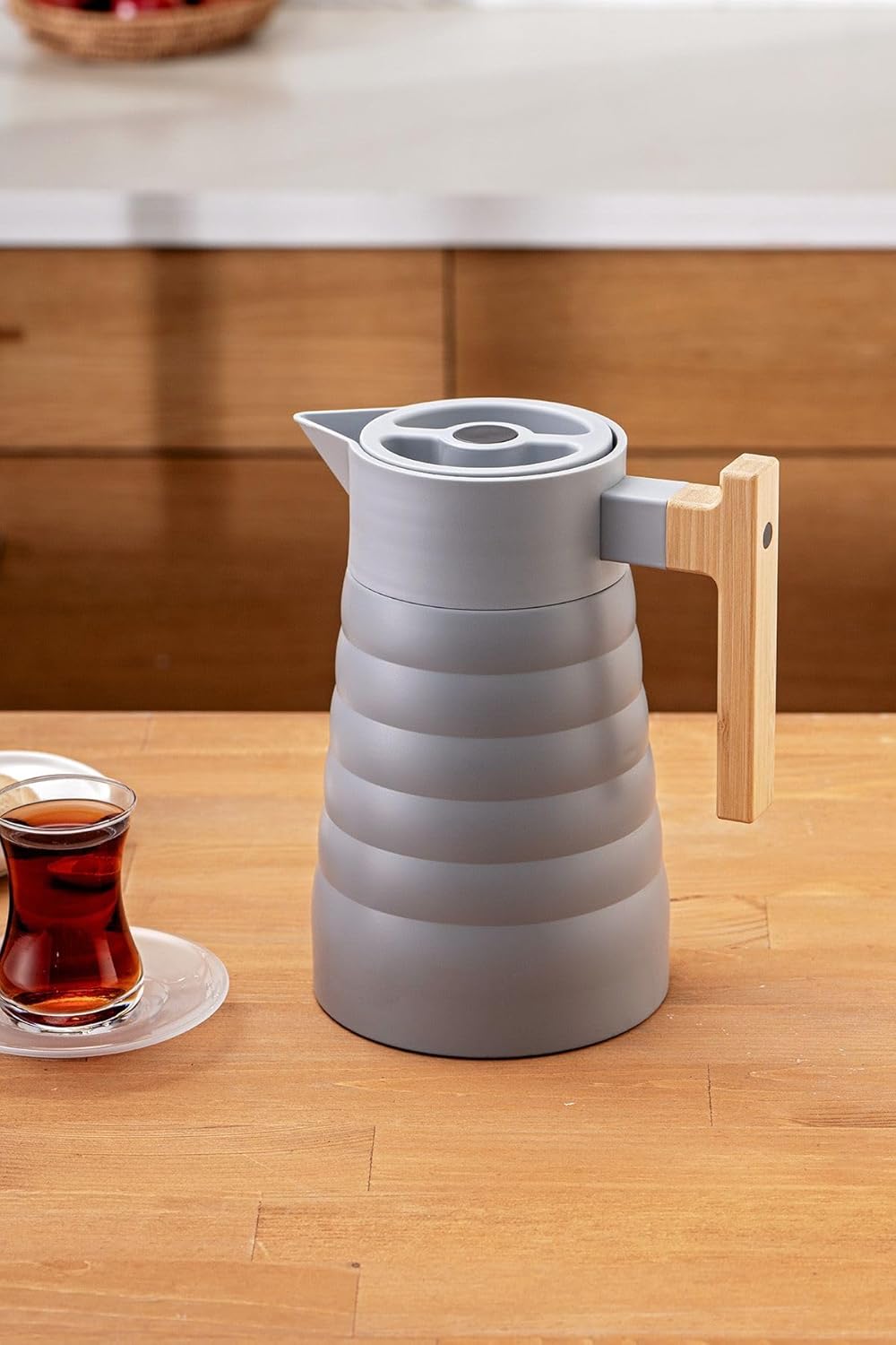 Emsan Emboss 1.5 Litre Termos Gri