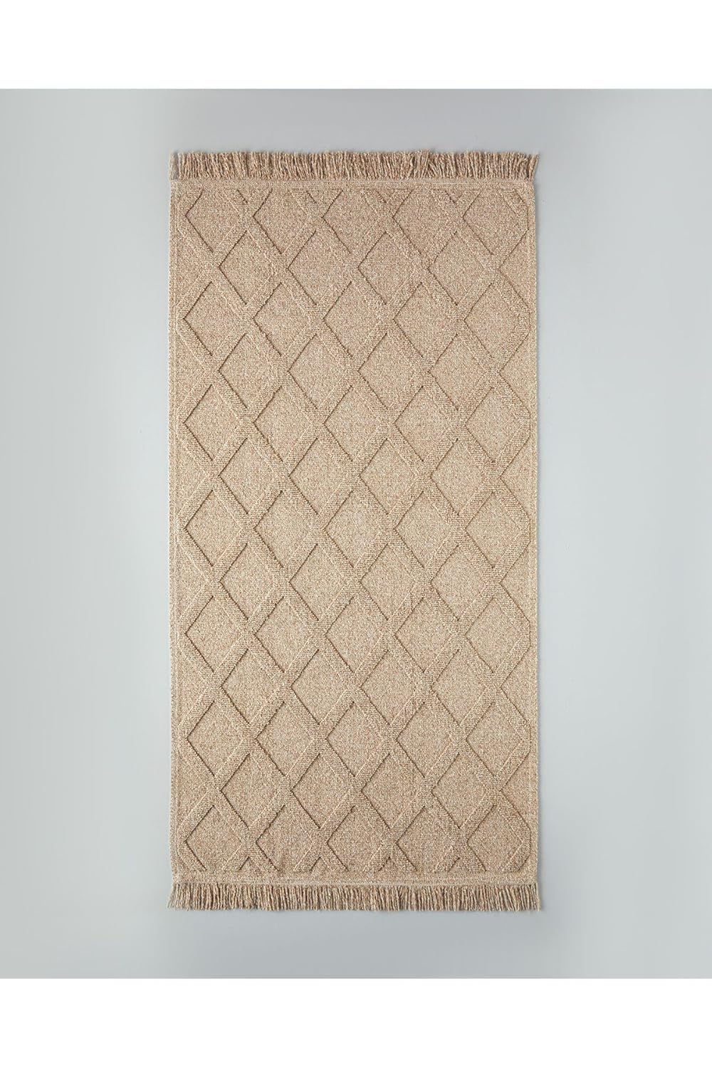 English Home Prisma Dokuma Kilim 80X150 Cm Kahverengi.
