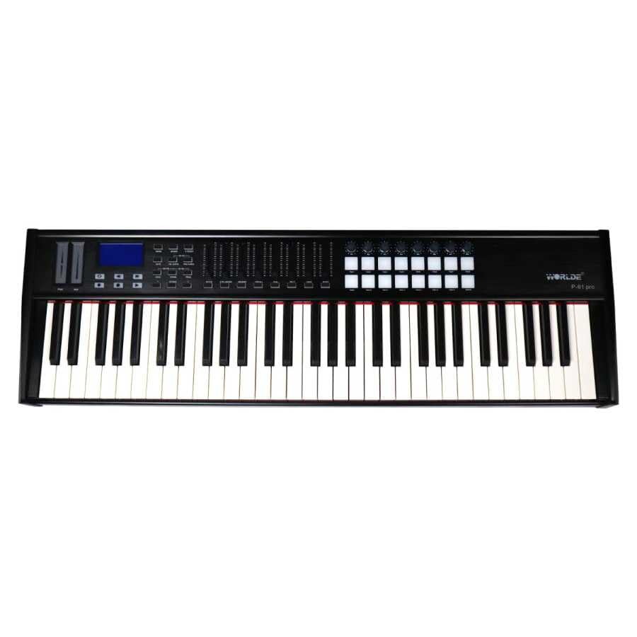 WORLDE P-61 Pro 61 Tuş Midi Klavye