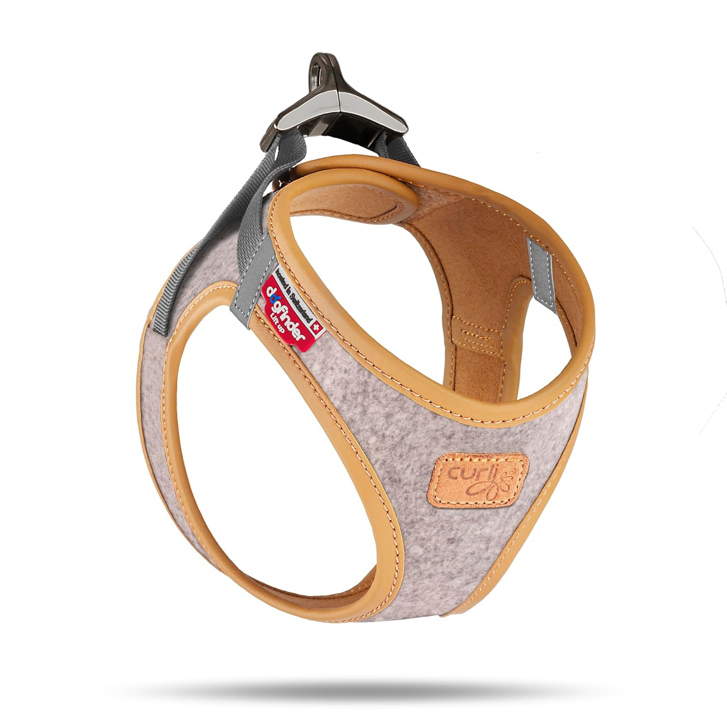 Alpine curli Clasp Vest Harness Light Gray XL