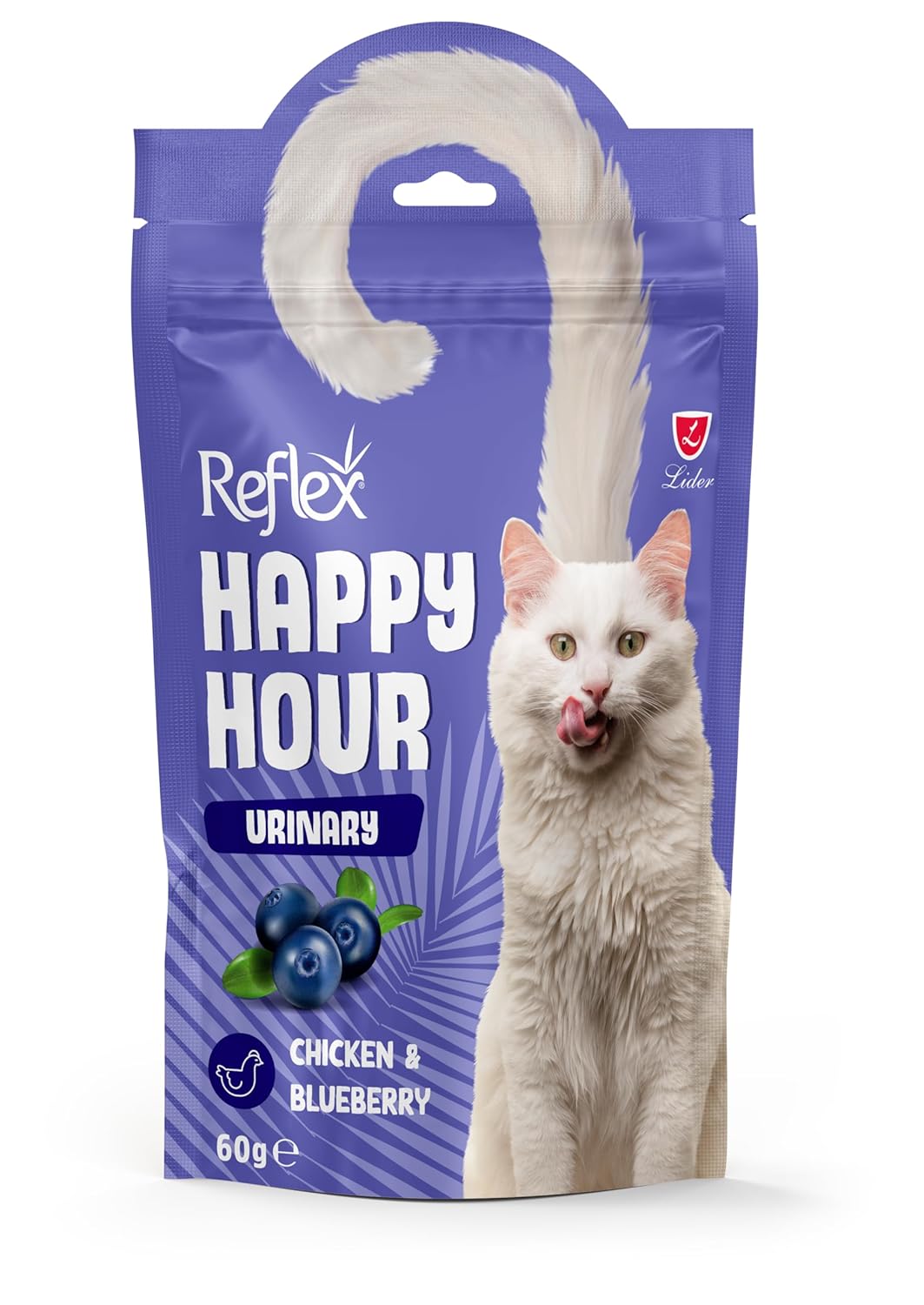 Reflex Happy Hour Üriner Sistem Destekleyici Kedi Ödül Mamasi 60 Gr Tekli Paket