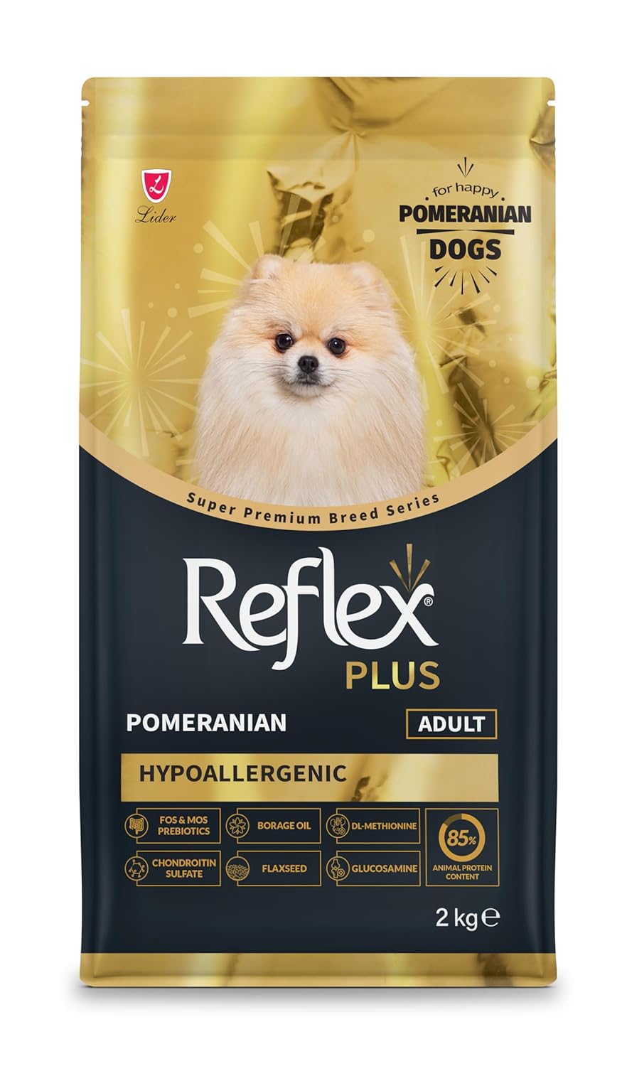 Reflex Plus Pomeranian Yetişkin Köpek Maması 2 Kg