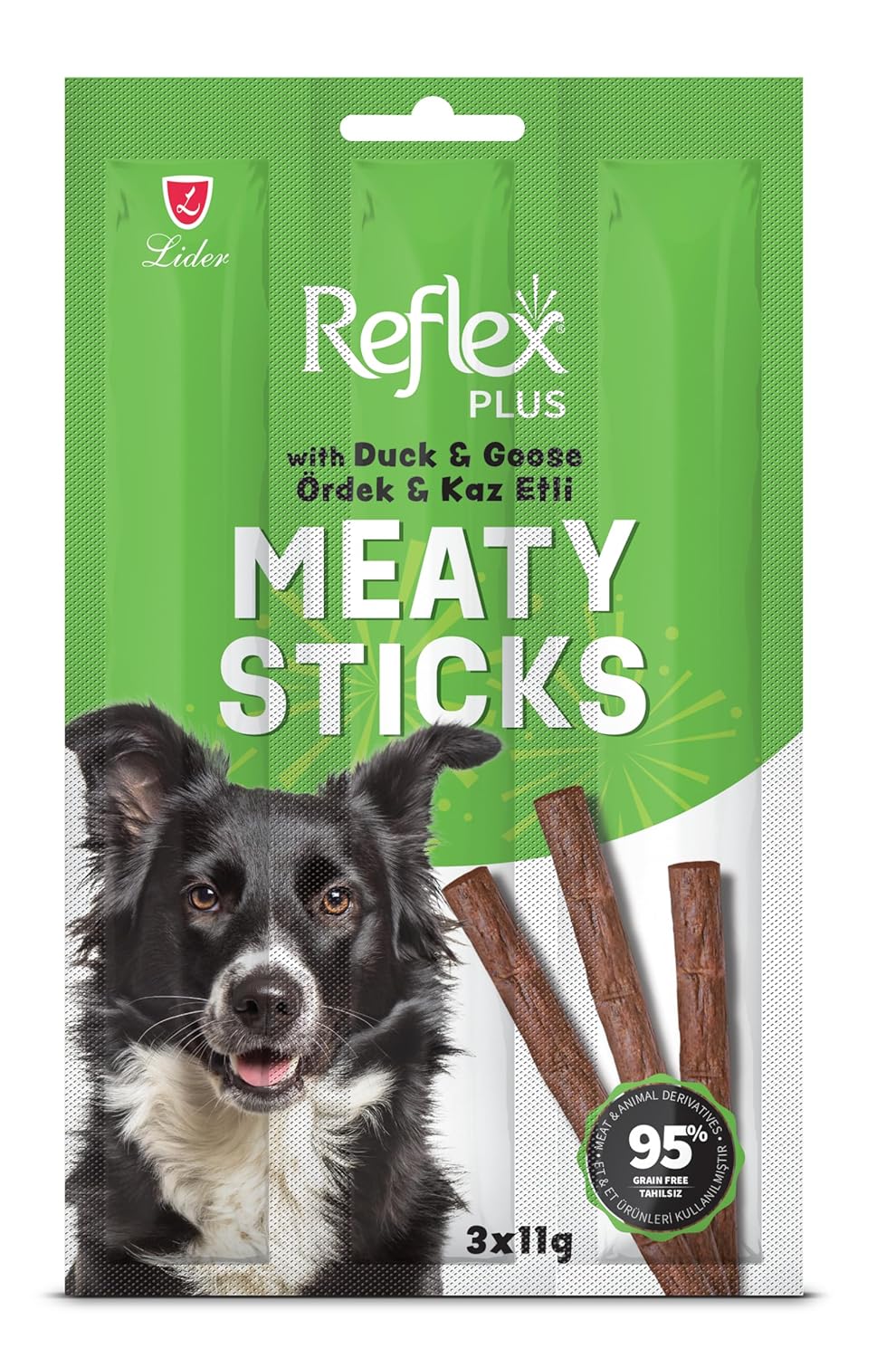 Reflex Plus Stick Treats With Duck&Goose Ördekli Kazlı Köpek Ödül Maması 33 Gr