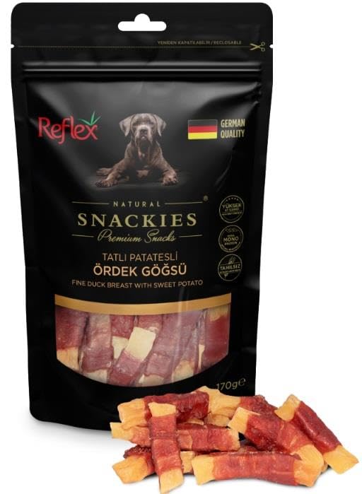 Reflex Tatlı Patatesli Ördek Göğsü Köpek Ödülü 170 Gr