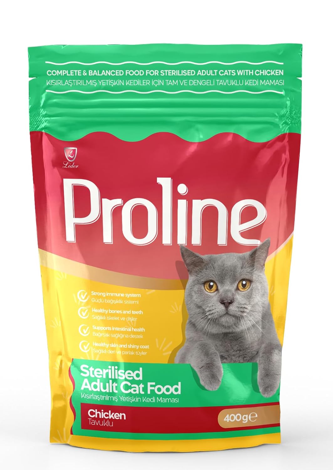 Proline Adult Cat Sterilized 31/11 Chicken 0.4 Kg