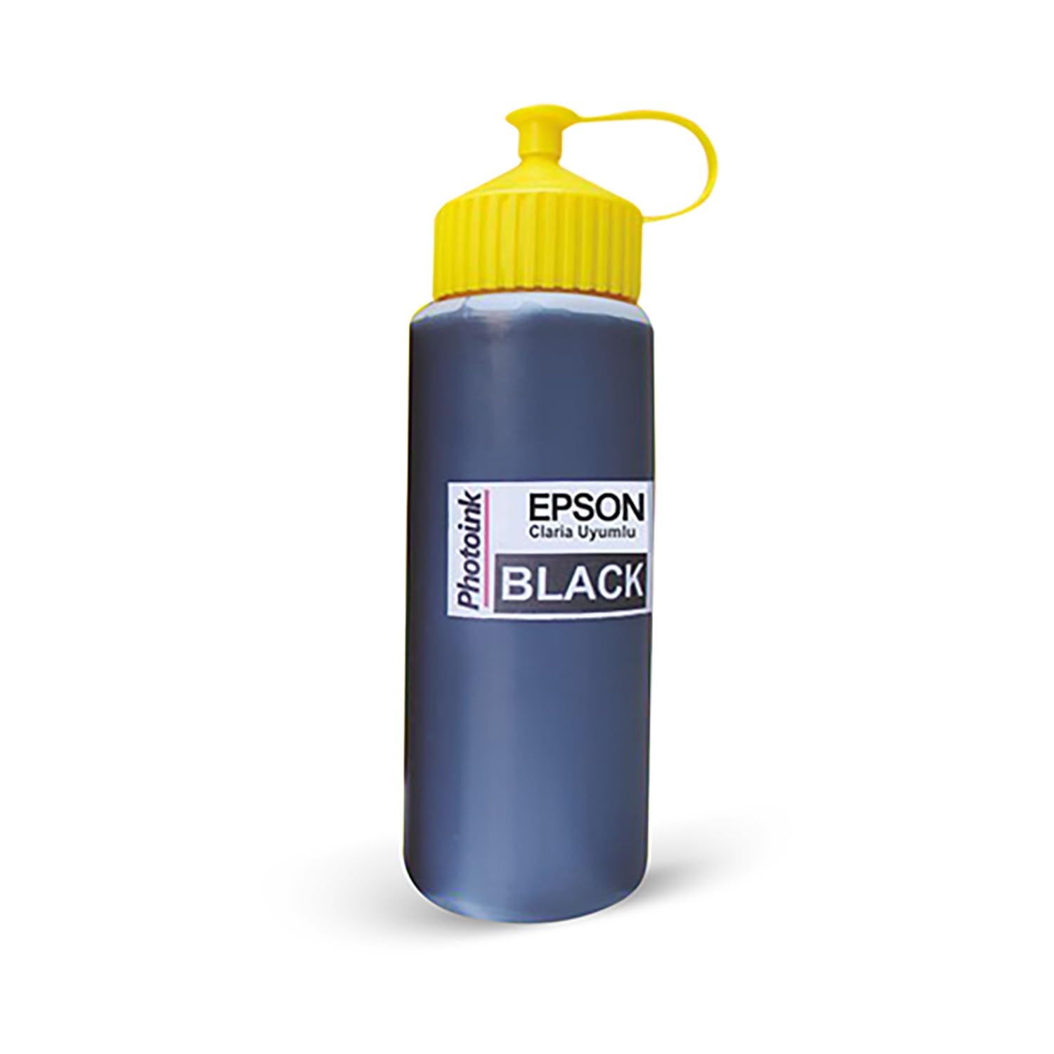 Photoink Epson T6641 Claria &L Serisi Yazıcı Uyumlu 500 ML Akıllı Siyah Mürekkep L100/110/200/210/220/300/310/355/455/550/800/810/850/1300/1800/L382/L386/L455/1455/L3050/L3060/L3070/L3050/L3060/L3070