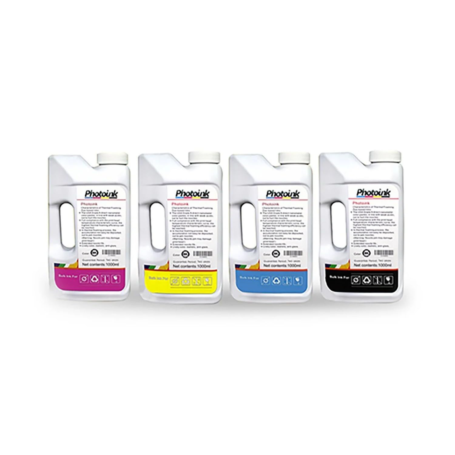 1000 Ml Photoink Mürekkep, Epson Claria Ve L Serisi Yazıcılar Için Uyumlu 4X1000 Ml Mürekkep Seti (Photoink Akıllı Mürekkep)/ L1210-L1250-L3210-L3211-L3250-L3251-L3256-L3260-L5290-L5296