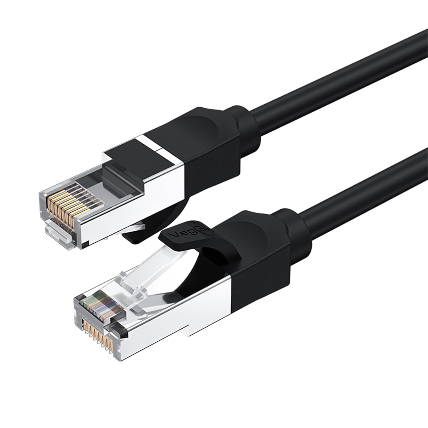 VegGieg Cat6 1000Mbps Gigabit FTP RJ45 Ethernet Ağ Kablosu 1 Metre