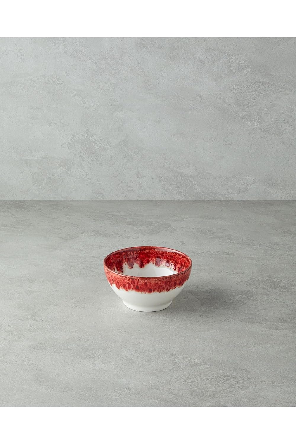 English Home Larry Porselen Kase 12 Cm Kırmızı