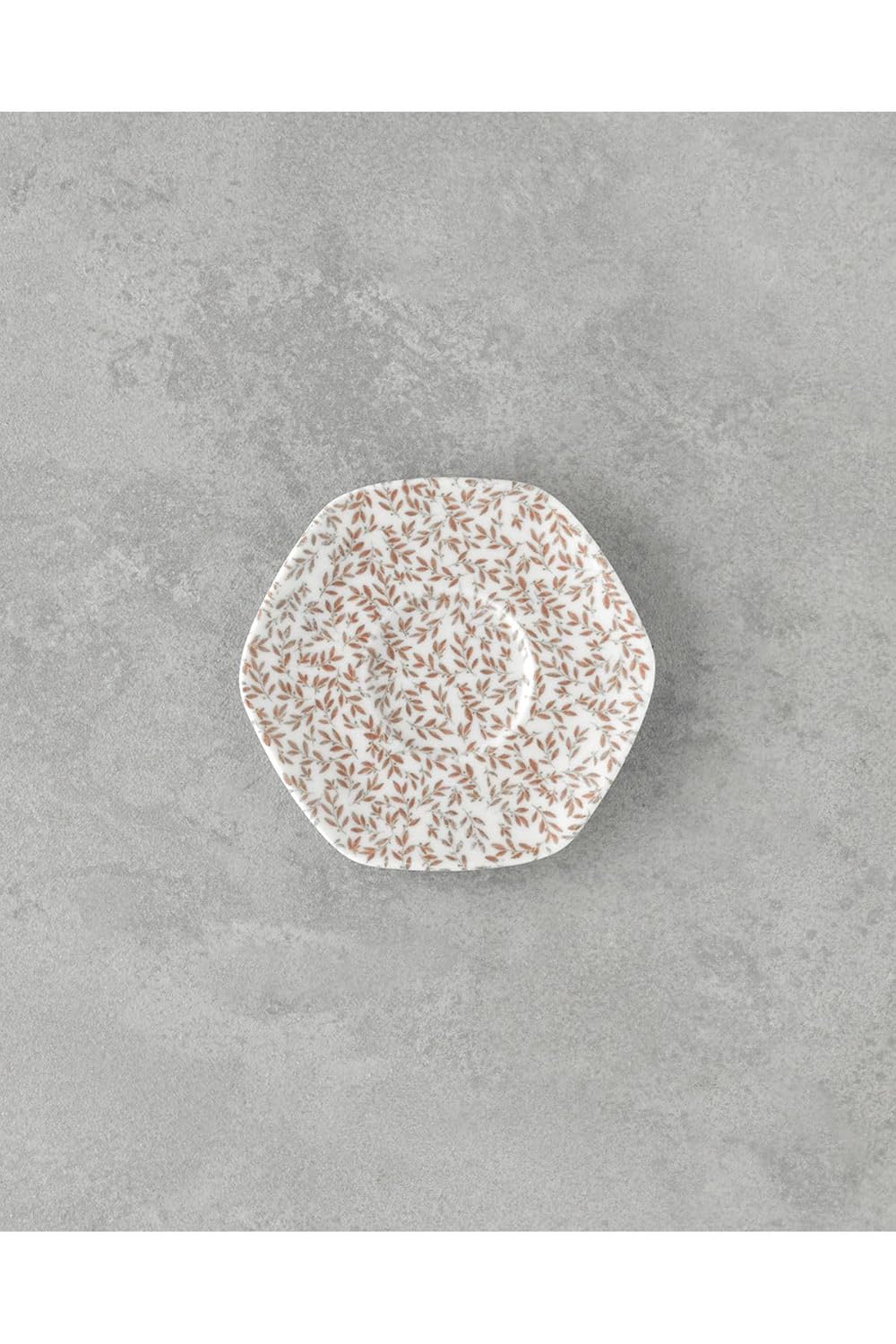 English Home Evie Bone Porselen Çay Tabağı 11 Cm Turuncu