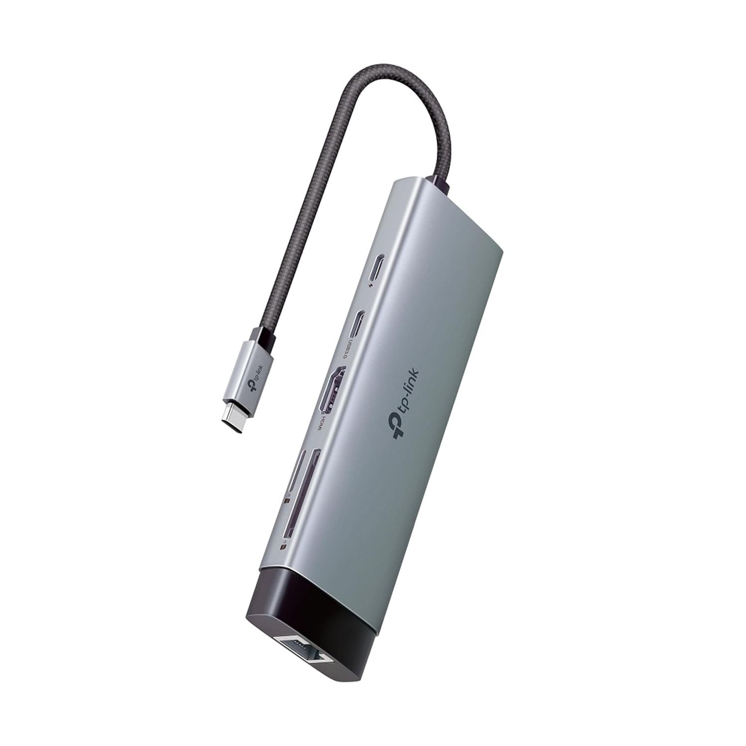 TP-Link UH9120C, 4K 60Hz HDMI, Gigabit RJ45 Port, 100W Hızlı Şarj, SD ve MicroSD Kart Yuvası, 5Gbps Data Transfer Hızı, 9'u Bir Arada USB-C Hub