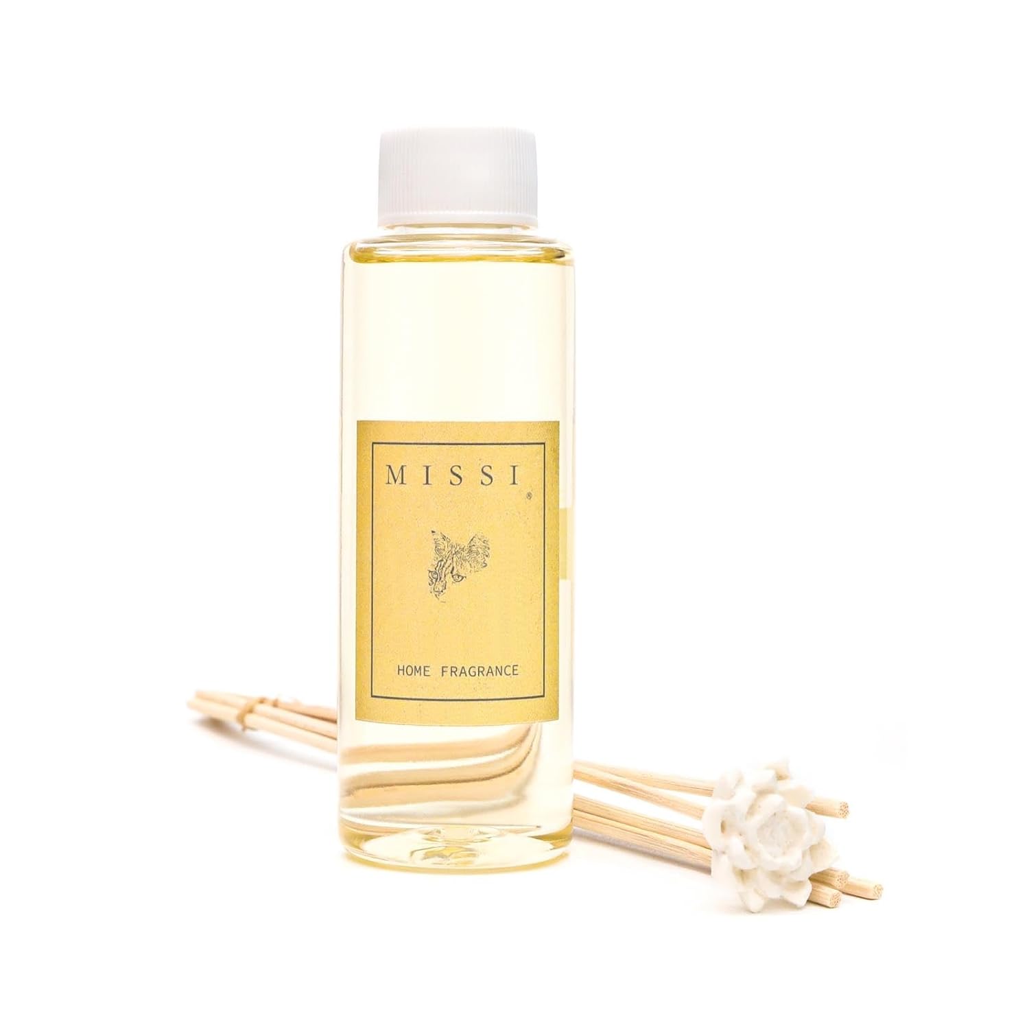 MİSSİ 110 ml Oud-Vanilya Yedek Esans ve Bambu Çubuk Seti