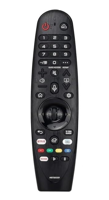 LG Smart TV için Evrensel LG Magic Uzaktan Kumanda - LG Uzaktan Kumanda Tüm LG Smart TV Modelleriyle Uyumlu (Ses Kontrolü veya İşaretçi Fonksiyonu Yoktur)
