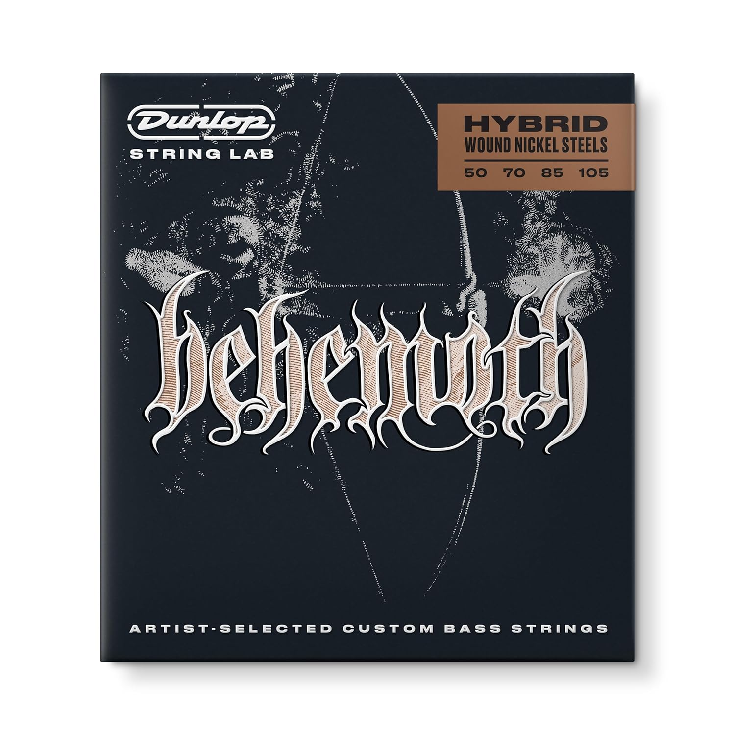Jim Dunlop Behemoth Hybrid Wound Nikel Bas Teli (50-105)