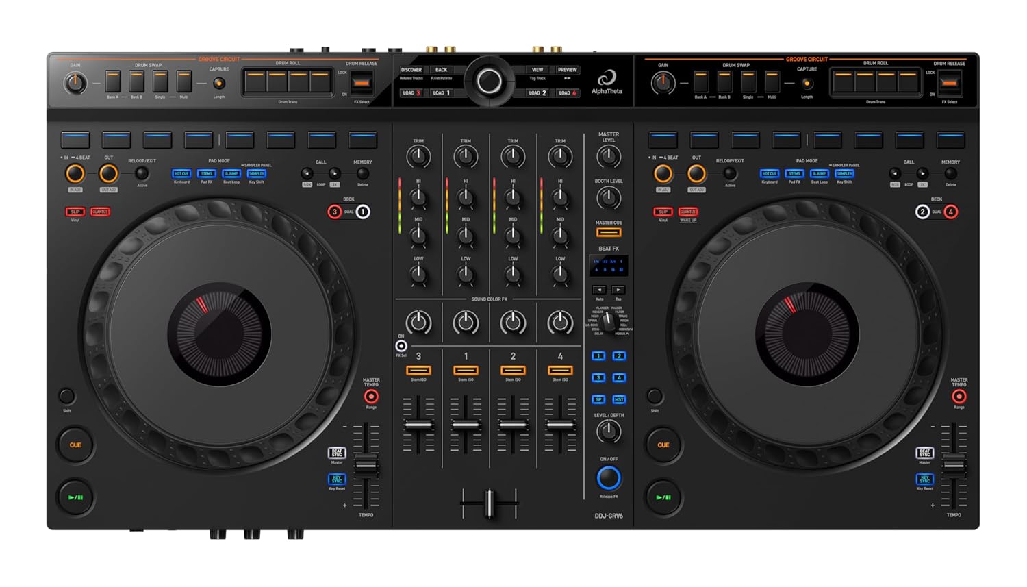 Pioneer DJ DDJ-GRV6 DJ Kontrol Cihazı