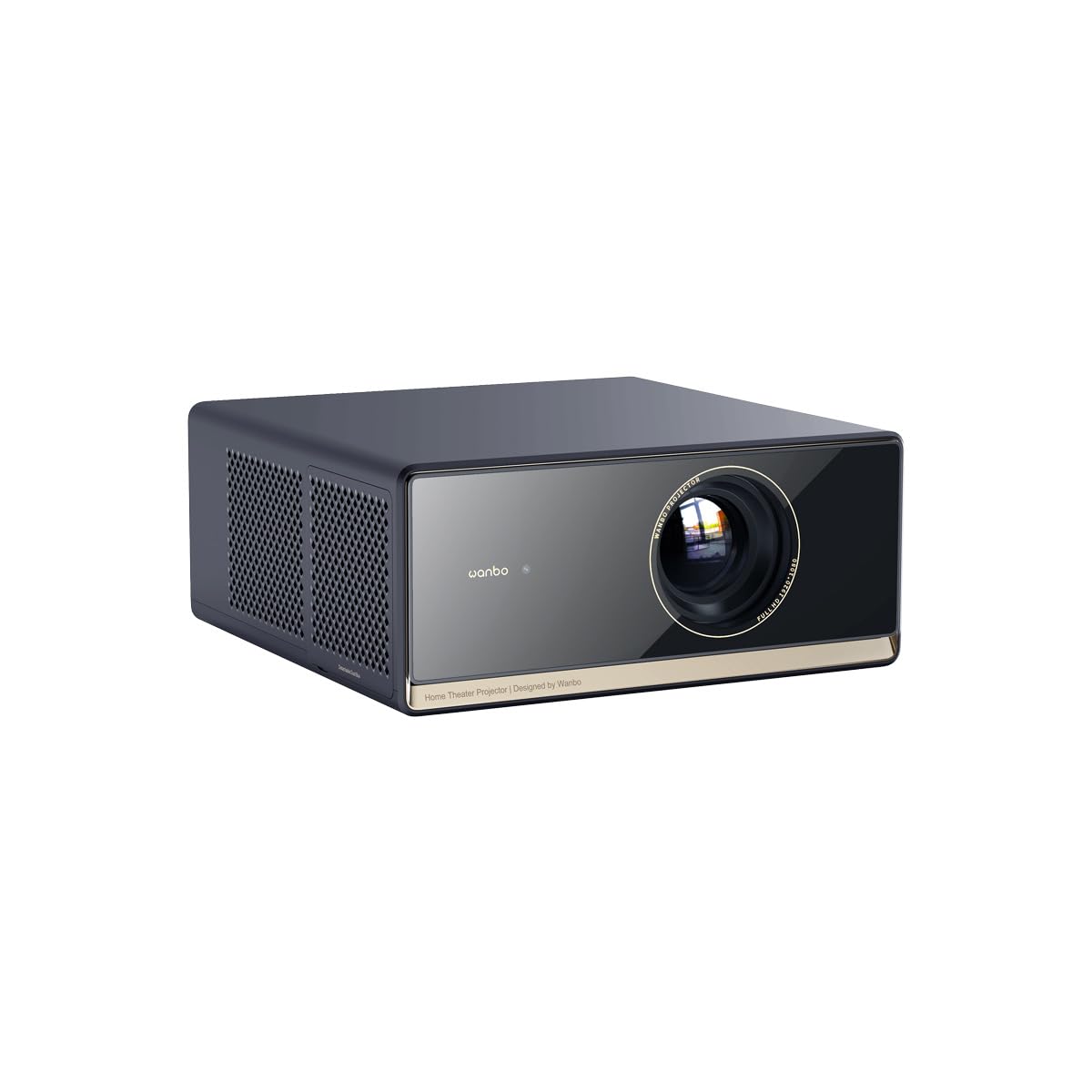 Wanbo X5 Pro Google TV Akıllı Projektör, 4K HDR10, 1920x1080 Çözünürlük, 1100 ANSI Lümen, Wi-Fi Bluetooth HDMI USB Bağlantı, Otomatik Odaklama ve Keystone, Tavan Montaj, Ev Sineması ve İş