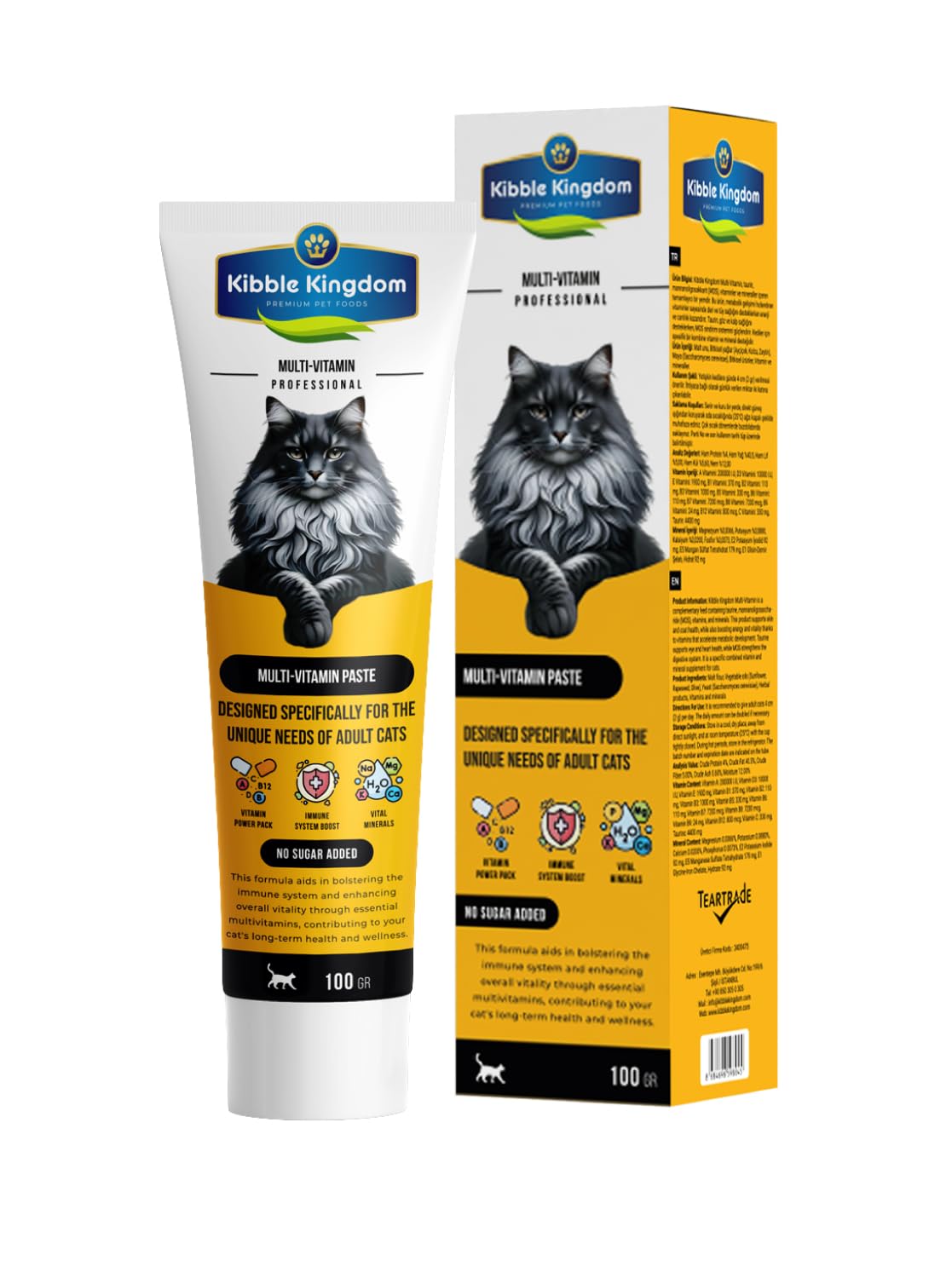 Kibble Kingdom Cats Multi-Vitamin Paste 100 G