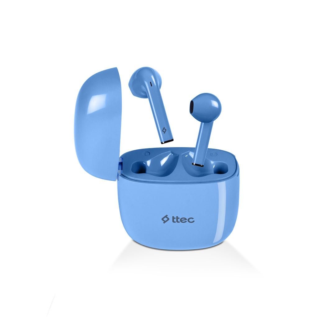 ttec AirBeat Go Gerçek Kablosuz TWS Bluetooth Kulaklık Mavi
