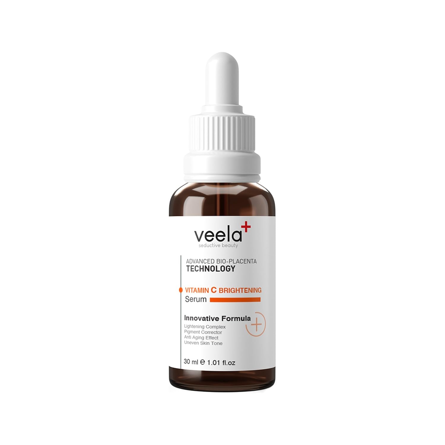 Veela Vitamin C Brightening Serum – Leke Karşıtı ve Leke Görünümü Azaltıcı & Aydınlatıcı Cilt Serumu | Liposom Teknolojisi ile Yüksek Stabilite, Anti Aging Effect 30 ml