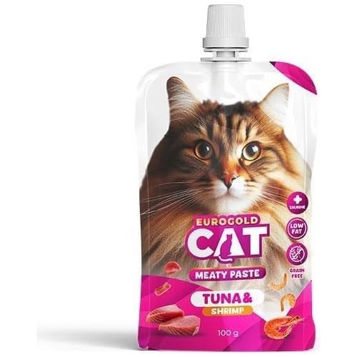 EuroGold Cat Et Ezmesi Ton Balığı-Karides 100 gr