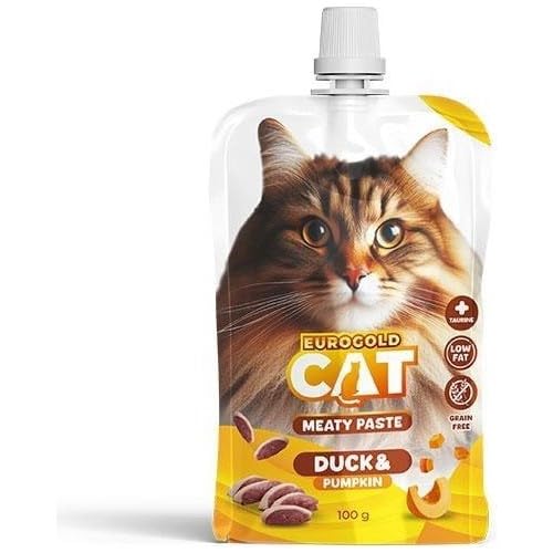 EuroGold Cat Et Ezmesi Ördek-Balkabağı 100 gr