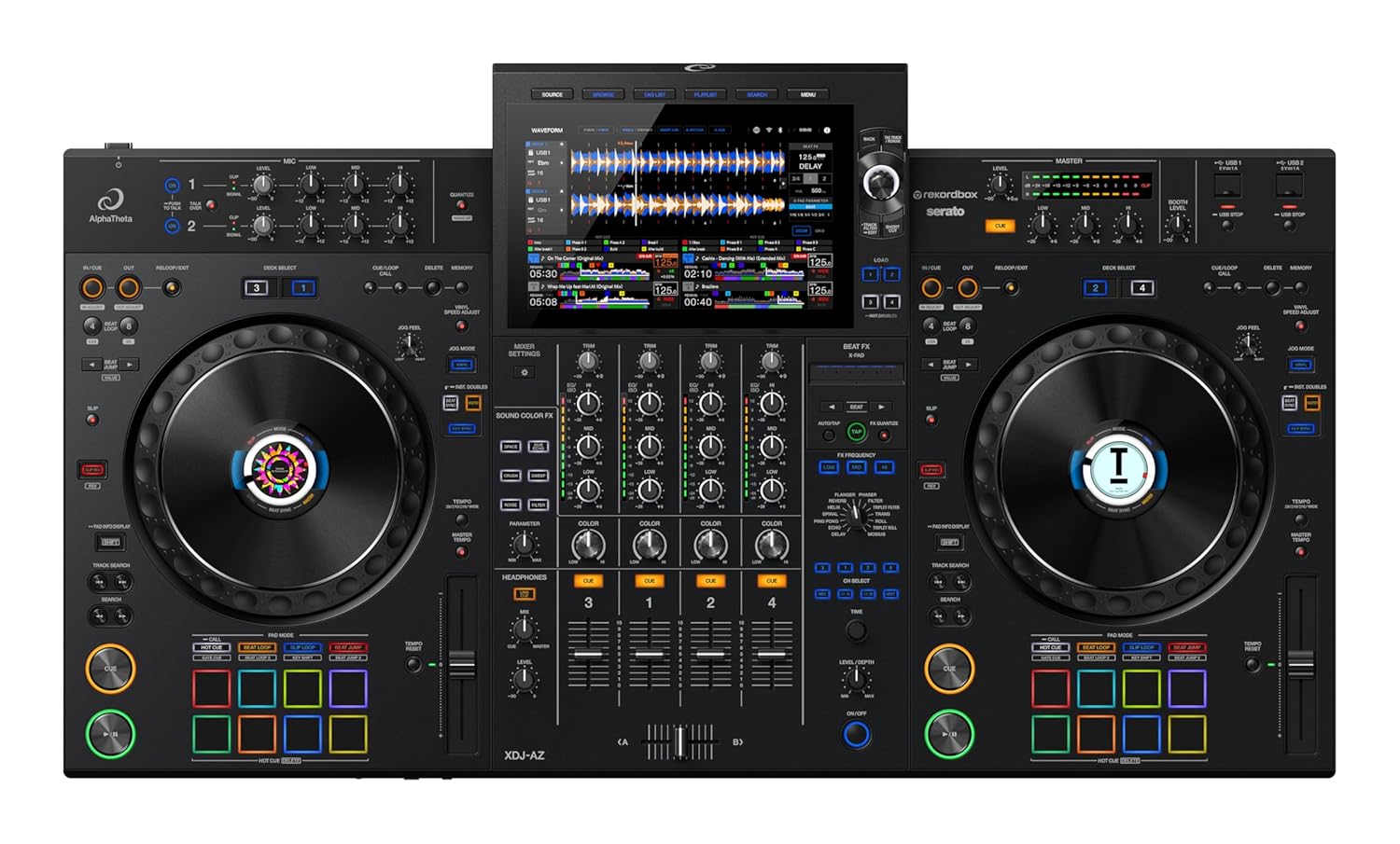 Alphatheta XDJ-AZ All-in-One DJ Setup