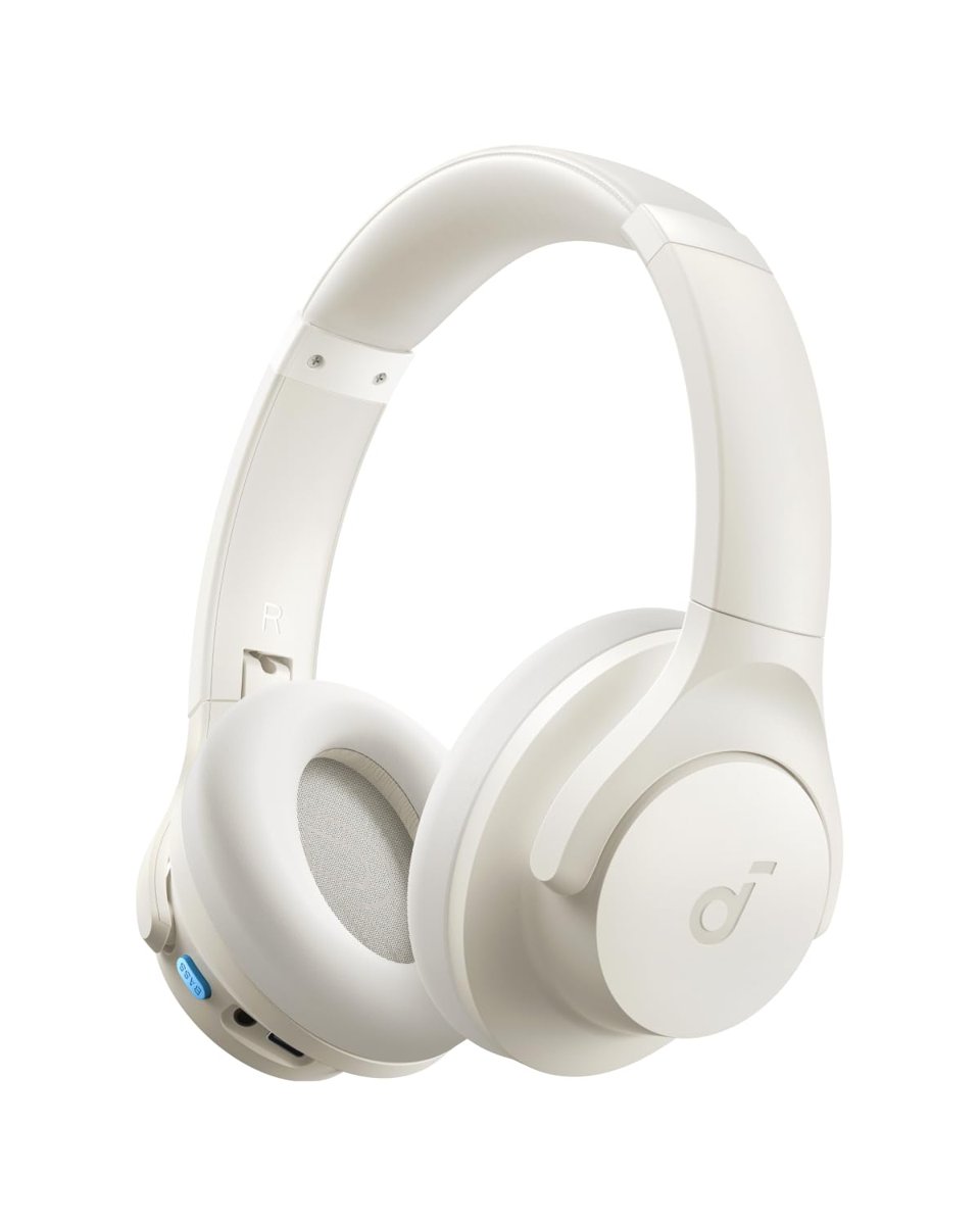 Soundcore Q11i Kulak Üstü Bluetooth Kulaklık, Derin Bas, 60 Saat Çalma Süresi, Yüksek Çözünürlüklü Ses, Çoklu Bağlantı, Beyaz - A3005