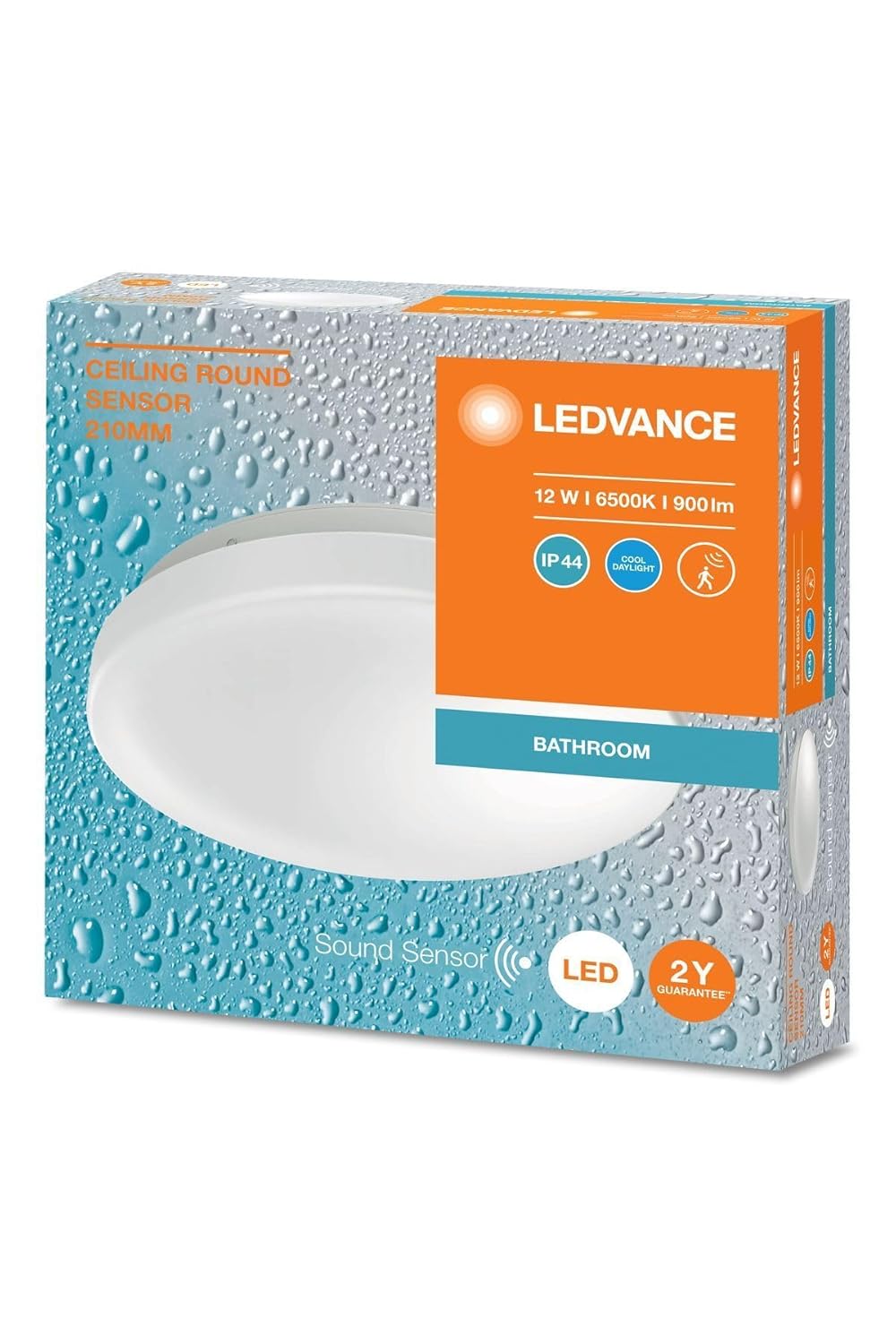 LEDVANCE LED PLAFONYER 12W IP44 SARI IŞIK SENSÖRLÜ