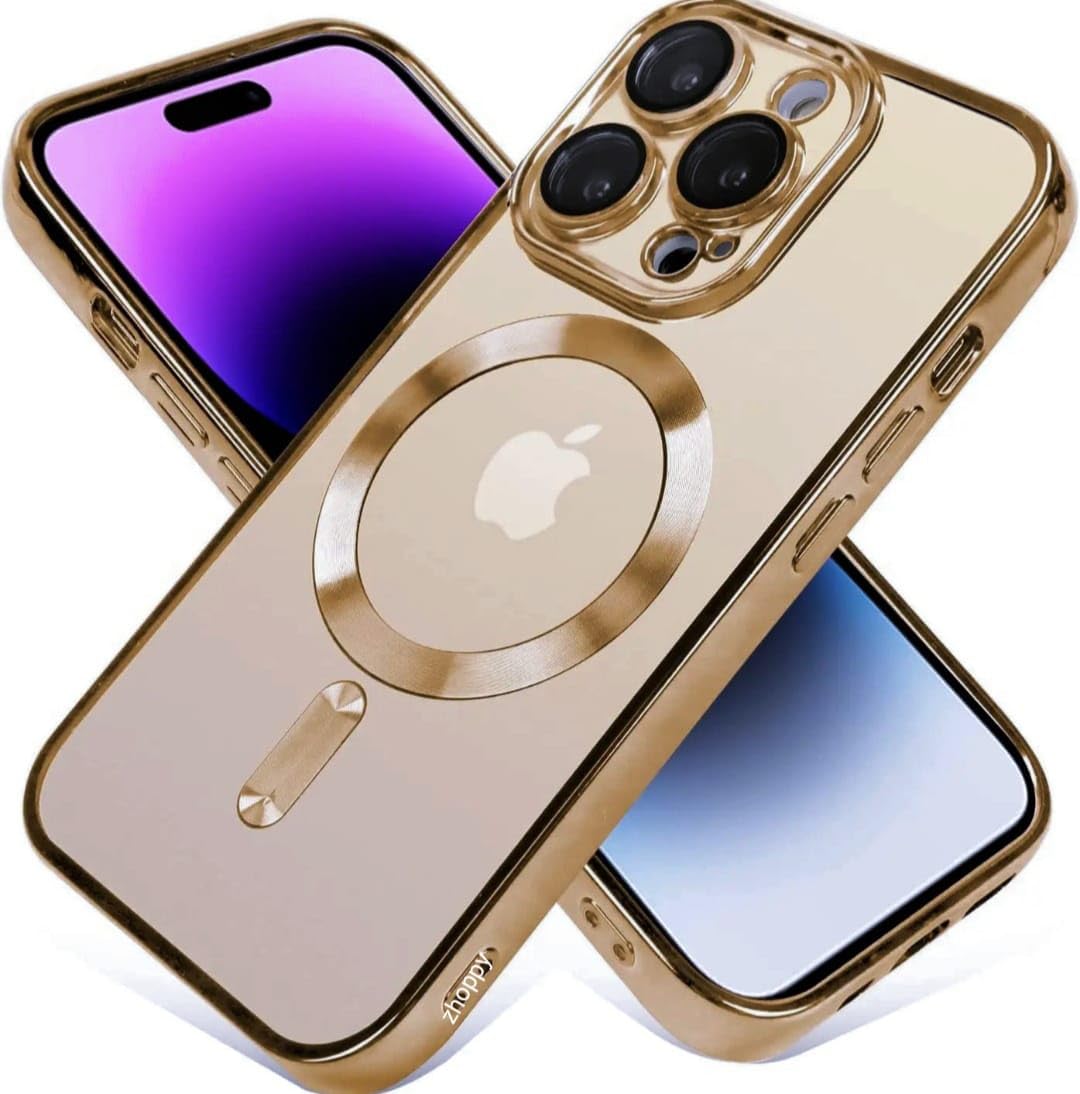teknosepetim iPhone 16 Pro / 16 Pro Max ÇöL Titanyum Kamera Korumalı Kılıf Manyetik Şarj Özellikli Telefon Rengi İle Aynı Magee SafeE ile Uyumlu Kılıf Esnek Darbeye Dayanıklı HD Korumalı (iPHONE 16 PRO ÇÖL)