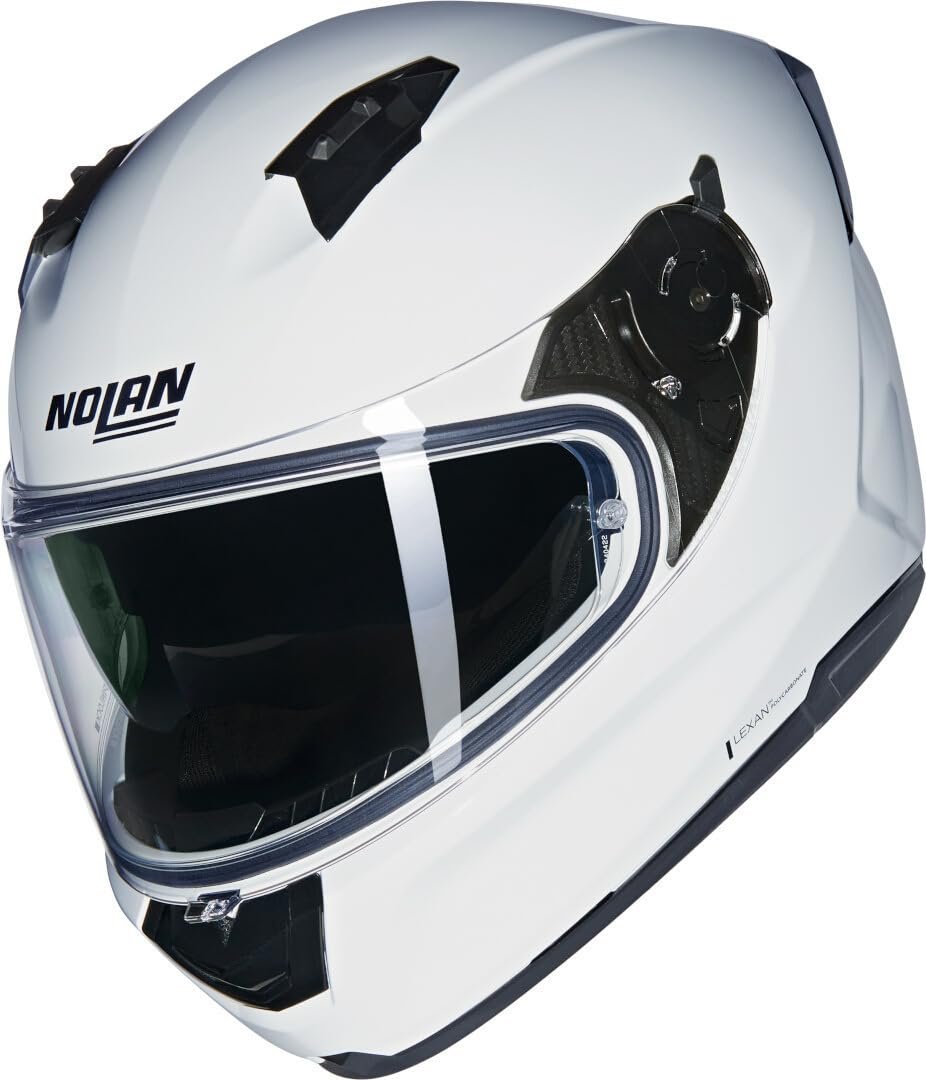 Nolan N60-6 Classico Kapalı Motosiklet Kaskı 305 Metalik Beyaz L