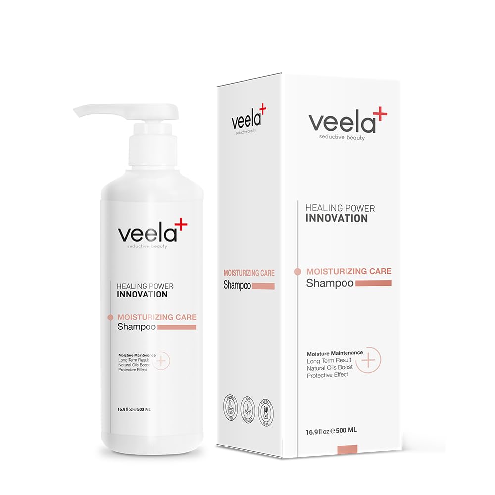 Veela Kuru Saçlar İçin Canlandırıcı Yoğun Nem Bakım Şampuanı Moisturizing Care Shampoo